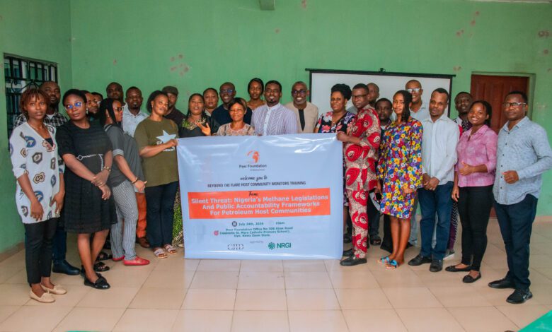 Akwa Ibom: PEER Foundation raises awareness on gas flaring, methane laws among petroleum host communities 5 Akwa Ibom: PEER Foundation raises awareness on gas flaring, methane laws among petroleum host communities