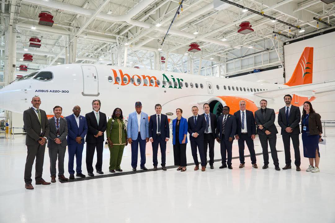 Gov Eno inspects Ibom Air's third brand-new A220-300 in Canada 4 Gov Eno inspects Ibom Air's third brand-new A220-300 in Canada