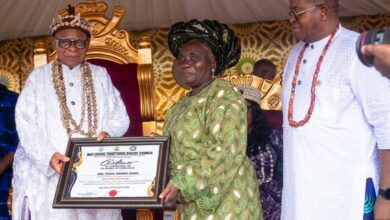 Ukana Poly Rector bags Excellence Award at coronation of Ikot Ekpene paramount ruler