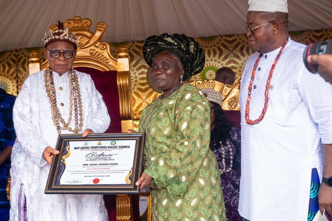 Ukana Poly Rector bags Excellence Award at coronation of Ikot Ekpene paramount ruler 1 Ukana Poly Rector bags Excellence Award at coronation of Ikot Ekpene paramount ruler