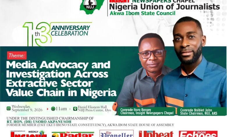 Celebrating a Milestone: Insight Chapel's 13th anniversary, summit to hold Wednesday in Uyo 2 Celebrating a Milestone: Insight Chapel's 13th anniversary, summit to hold Wednesday in Uyo