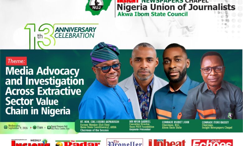 Celebrating a Milestone: Insight Chapel's 13th anniversary, summit to hold Wednesday in Uyo 2 Celebrating a Milestone: Insight Chapel's 13th anniversary, summit to hold Wednesday in Uyo